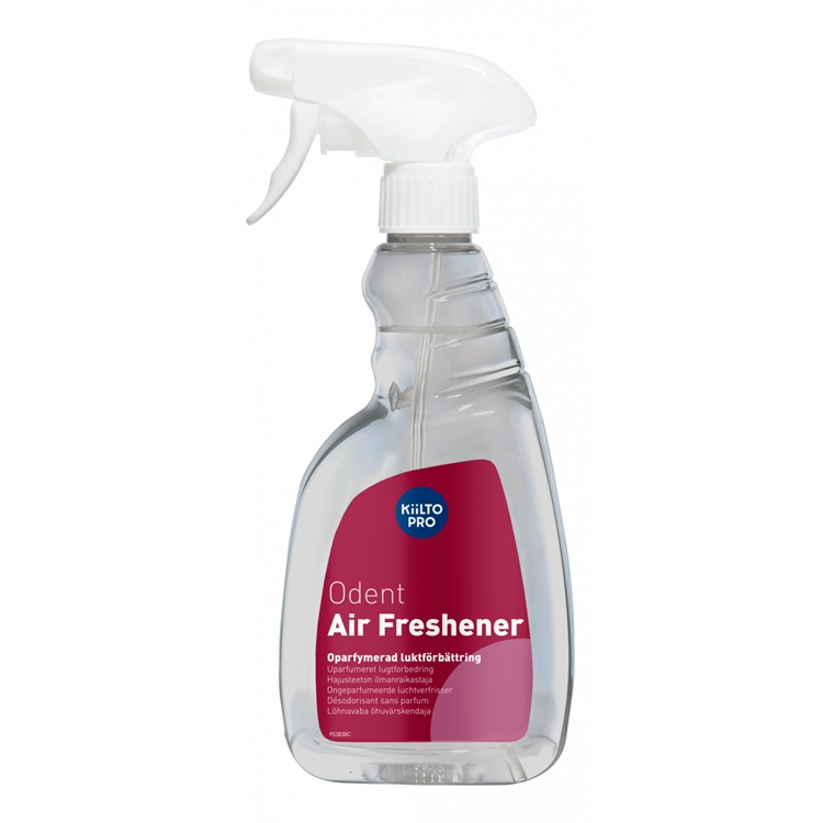 Ilmanraikastaja Kiilto Pro Odent Air Freshner 750 ml - poistaa ja neutraloi hajuja, hajusteeton