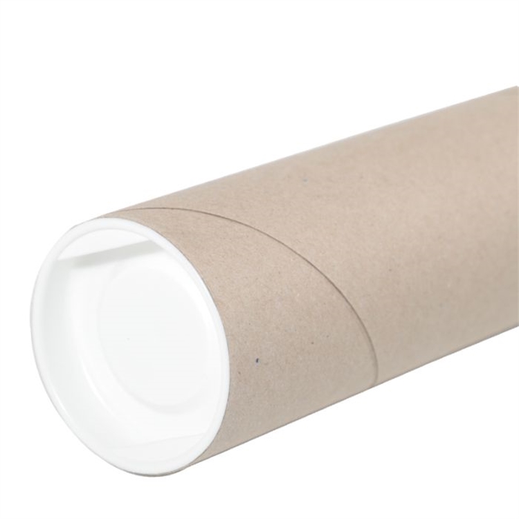 Postitusputki Wulff 75 cm x 7 cm- tukevaa kartonkia ja muovitulpat päädyissä