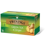 Tee Twinings Green Tea & Ginger /25 - inkiväärillä maustettu vihreä tee