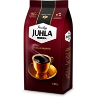 Kahvi Juhla Mokka Tumma Paahto papukahvi 500g