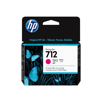 Värikasetti Inkjet HP 712 DesignJet 29 ml magenta