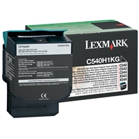 Värikasetti Laser Lexmark C540/543/544/X543/544/5 musta