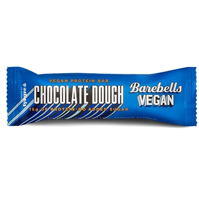 Proteiinipatukka Barebells Vegan Chocolate Dough 55g /12 kpl pkt - 15 g proteiinia, ei sokeria