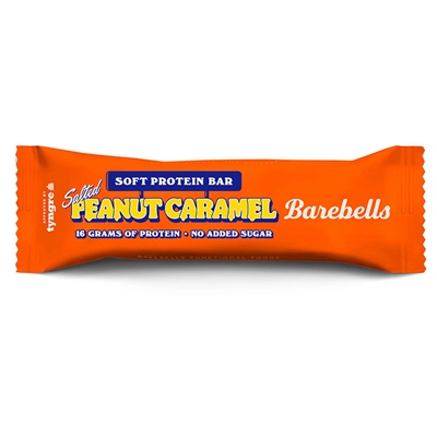 Proteiinipatukka Barebells Salted Peanut Caramel 55g /12 kpl pkt - 16 g proteiinia, ei sokeria