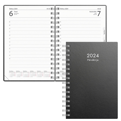Päiväkirja vuosipaketti 2024 - Burde kalenteri