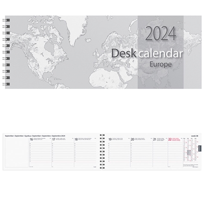 Desk calendar parikierresidottu 2024 - Burde kalenteri