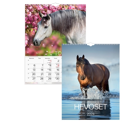 Hevoset 2024 - Burde kalenteri