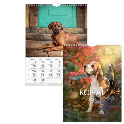 Koirat 2024 - Burde kalenteri