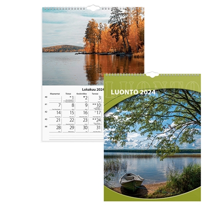 Luonto 2024 - Burde kalenteri