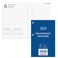 Tiima päivämuistio 2024 - Burde kalenteri