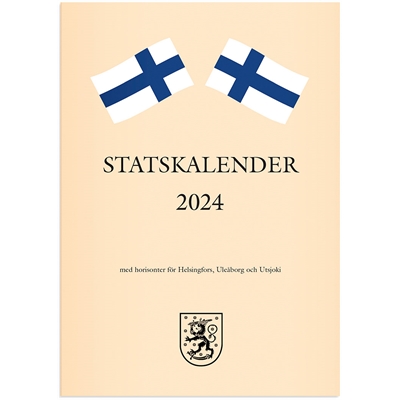 Statskalender ruotsinkielinen 2024 - Burde kalenteri