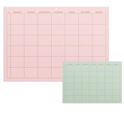Monthly planner Color FSC Mix 2024 - Burde kalenteri