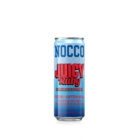 Energiajuoma Nocco BCAA Juicy Ruby 0,33 /24 kpl (ei sis. panttia) - sokeriton, vadelman maku
