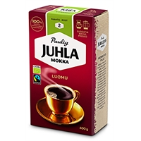 Kahvi Juhla Mokka luomu SJ 400g Reilu Kauppa