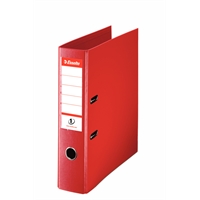 Mappi Esselte No1 Power PP FSC® 750 A4 punainen - mekanismi kestää jopa 2 kg painon, 3 vuoden takuu