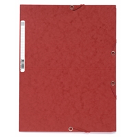 Kulmalukkosalkku A4  kartonki 400g punainen