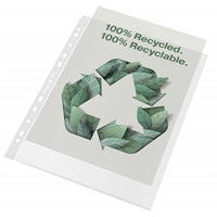 Kansiotasku Leitz Recycle Maxi A4 PP100 /100 kpl ltk - kierrätysmateriaalista, täysin kierrätettävä