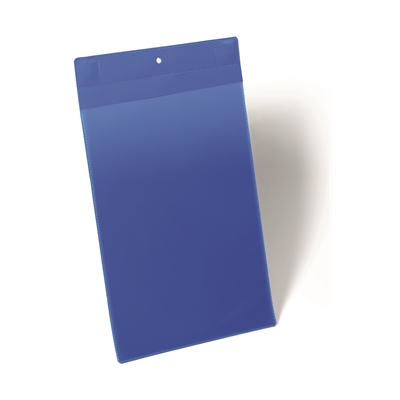Varastotasku vahvat magneetit A4 pysty sininen /10 kpl ltk