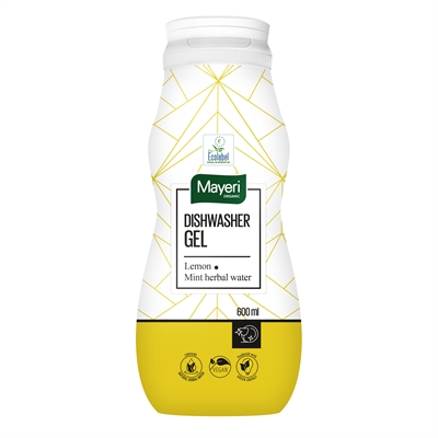 Konetiskigeeli all-in-one Mayeri Organic Lemon-Mint 600ml - biohajoava, vegaaninen