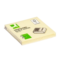 Viestilappu Q-CONNECT Z-Notes 76x76mm FSC keltainen