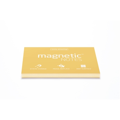 Viestilappu Magnetic Notes 100x70mm sunshine - Suomessa valmistettu sähköstaattinen viestilappu