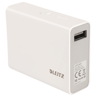 Varavirtalähde Leitz Complete 6000mAh USB valkoinen