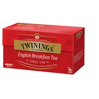 Tee Twinings English Breakfast /25 pss ltk - aamiaispöydän upea klassikko