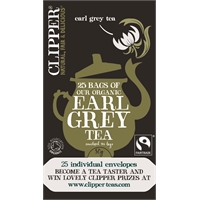 Tee Clipper Earl Grey luomu Reilu kauppa /25 - eettinen luomutee Englannin eteläiseltä maaseudulta