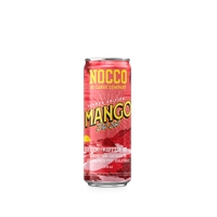 Energiajuoma Nocco BCAA Mango Del Sol 0,33 /24-pack - kofeiinia, aminohappoja, vitamiineja