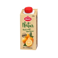 Täysmehu Marli Natur makea appelsiini 2 dl - 100 % täysmehu, ei lisättyä sokeria, ei lisäaineita