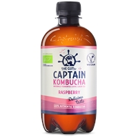 Kombucha Gutsy Captain Raspberry 400ml /12-pack (pantti ei sis) - fermentoitu hyvinvointijuoma