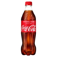 Virvoitusjuoma Coca-Cola 0,5l 24 plo/ltk ei sisällä panttia - se alkuperäinen kola