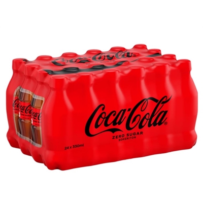 Virvoitusjuoma Coca-Cola Zero 0,33 L / 24 kpl (ei sis pantti)