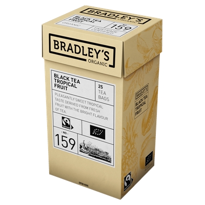 Tee Bradley's Organic Tropical Fruit luomu 4 x 25 pss /100 pss ltk