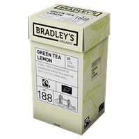 Tee Bradley's Organic Green Tea Lemon luomu 4 x 25 pss /100 pss ltk