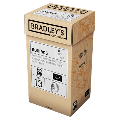 Tee Bradley's Organic Rooibos luomu 4 x 25 pss /100 pss ltk
