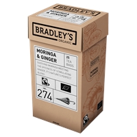 Tee Bradley's Organic Moringa & Ginger Infusion luomu 4 x 25 pss /100 pss ltk
