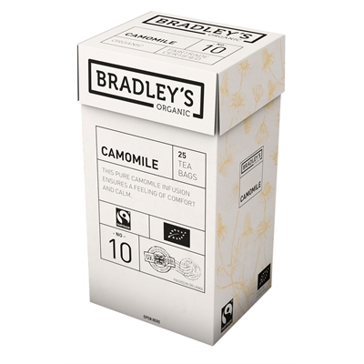 Tee Bradley's Organic Camomile yrttihauduke luomu 4 x 25 pss /100 pss ltk