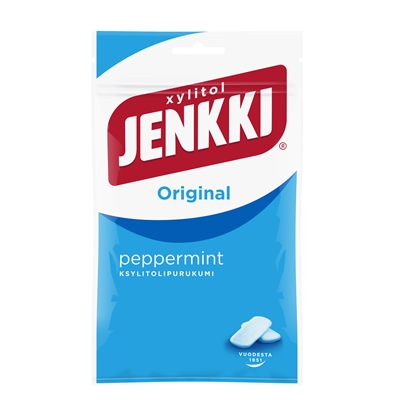 Purukumi Jenkki Original Peppermint 100g - piparmintun makuinen ksylitolipurukumi