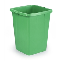 Jäteastia DURABIN® vihreä 90 L - sopii myös kuljetukseen ja varastointiin, elintarviketurvallinen
