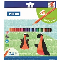 Värikynä Milan 24 väriä - ympäristöystävällinen puuvärikynä