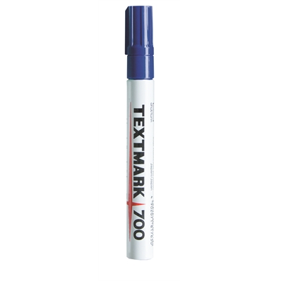 Huopakynä Textmark 700 sininen - peittävä, pysyvä, vedenkestävä ja valonkestävä tussi