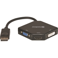 Adapteri Sandberg DisplayPort-HDMI+DVI+VGA