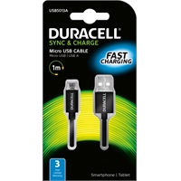 Datakaapeli Duracell micro-USB 2.0A
