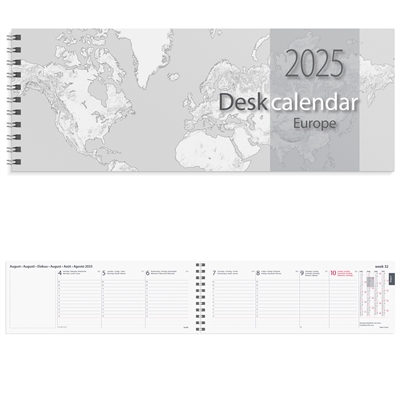 Vuosikalenteri 2025 Desk calendar parikierresidottu - Burde kalenteri