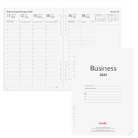 Vuosikalenteri 2025 Business kalenteripaketti 12 kk - Burde kalenteri