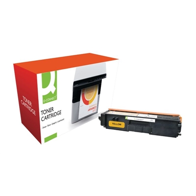Laservärikasetti Q-CONNECT  Brother TN-320 YE keltainen 1,5K