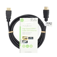 Kaapeli Nedis HDMI 4k 2m musta