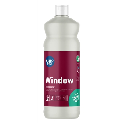 Lasipintojen puhdistusaine Kiilto Pro Window 1L