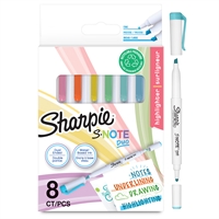 Huopakynä Sharpie S-Note Duo värilajitelma blisteri /8